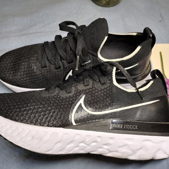 Nike React Infinity Run Flyknit 3 Men's Road Running Shoes Size 9 - Picture 4 of 5